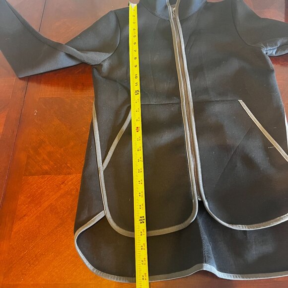 The North Face Womens Black Full-Zip High-Low Hem Jacket Size S - Picture 6 of 9